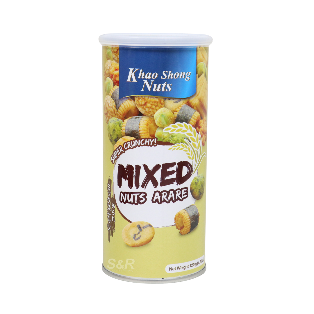 Khao Shong Mixed Nuts Arare 120g
